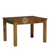 4 seater to 6 seater dining table set design made with solid sheesham wood & cushion seat
