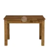 4 seater to 6 seater dining table set design made with solid sheesham wood & cushion seat