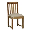 abbey chair design made with solid sheesham wood & cushion seats for home, cafe, bar, restaurant, hotel!