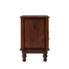 boston rattan sideboard - cabinet design made with solid sheesham wood & rattan cane (2 drawers & 2 doors) for living room & bedroom