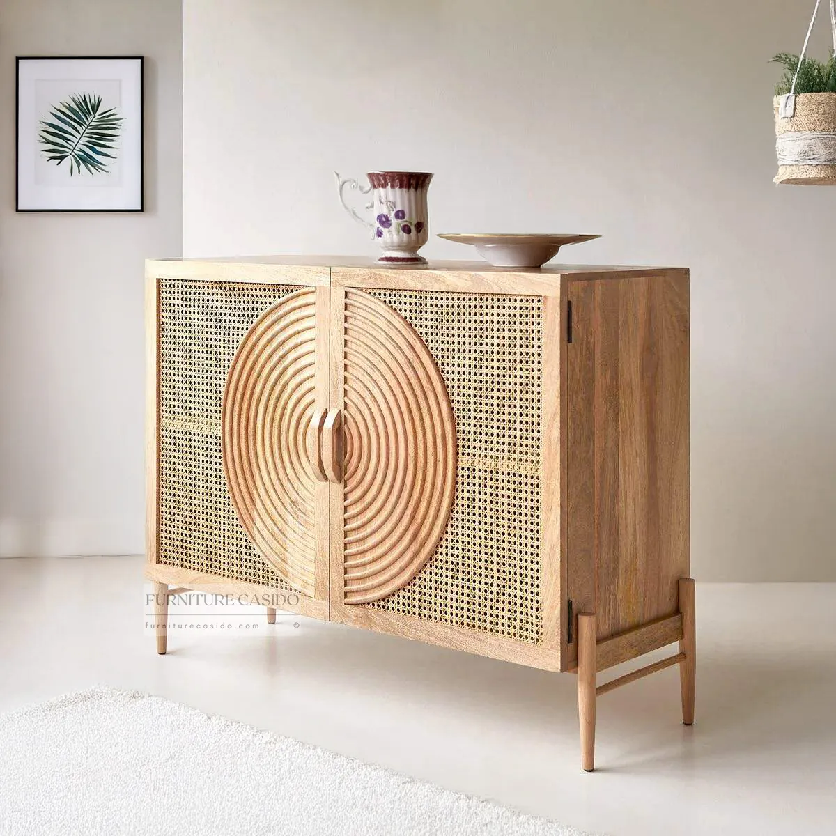 solid wood rattan sideboard design cabinet design