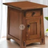 bedroom bedside table design made with solid sheesham wood - bedroom furniture