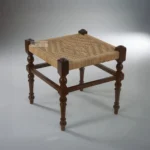 ETHNIC HANDCRAFTED SMALL WOODEN STOOL - MANJI