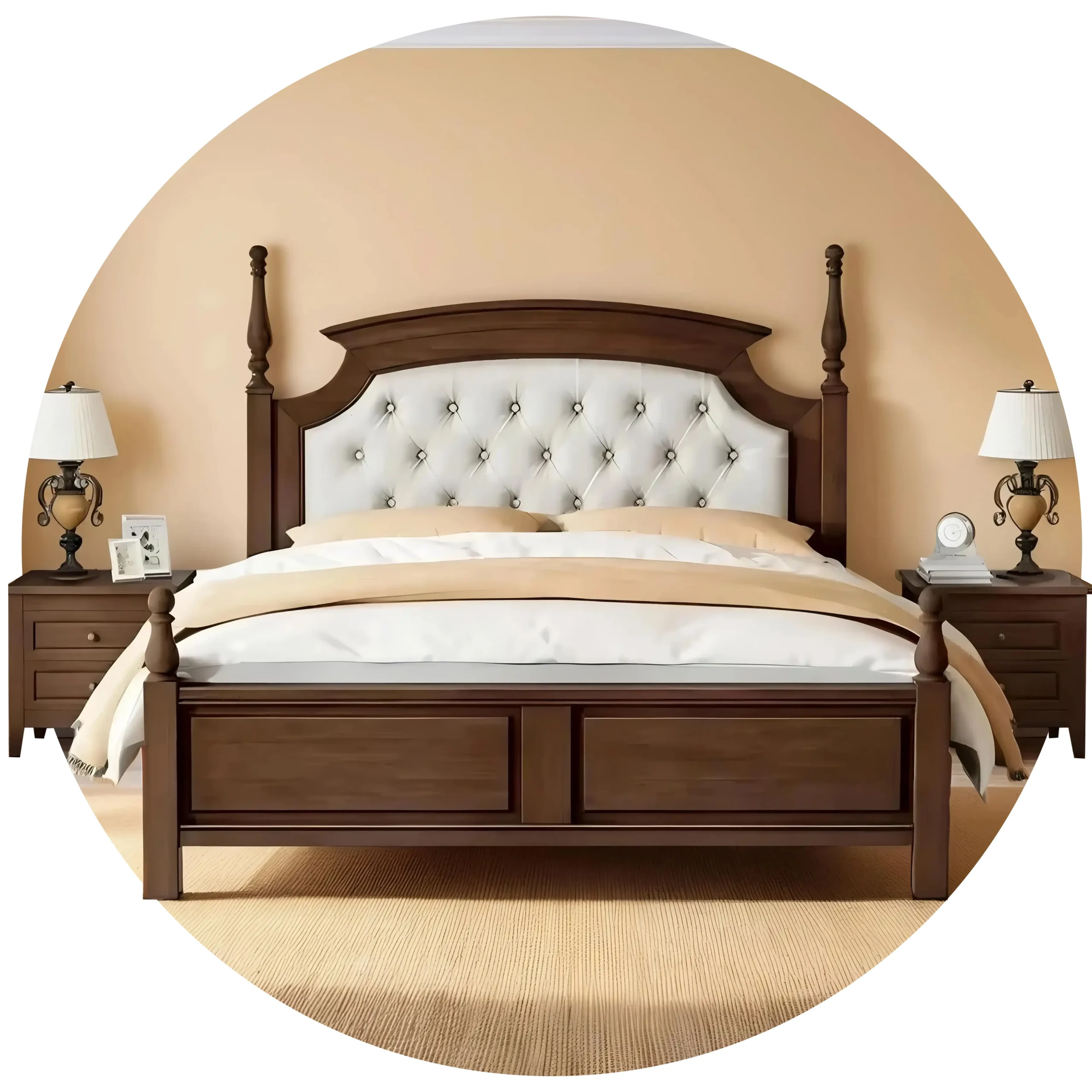 Buy wooden bed