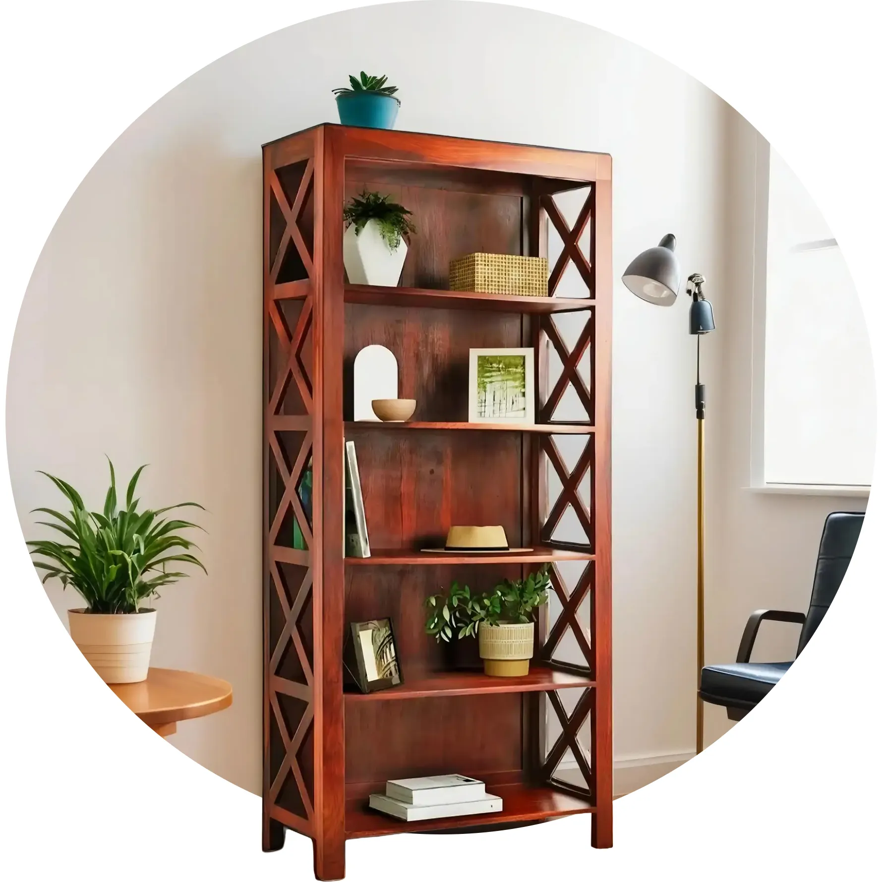 Buy wooden bookshelf-bookcase-bookshelve-bookshelf