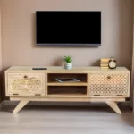 CARVING SOLID WOOD TV CABINET DESIGN - TV UNIT
