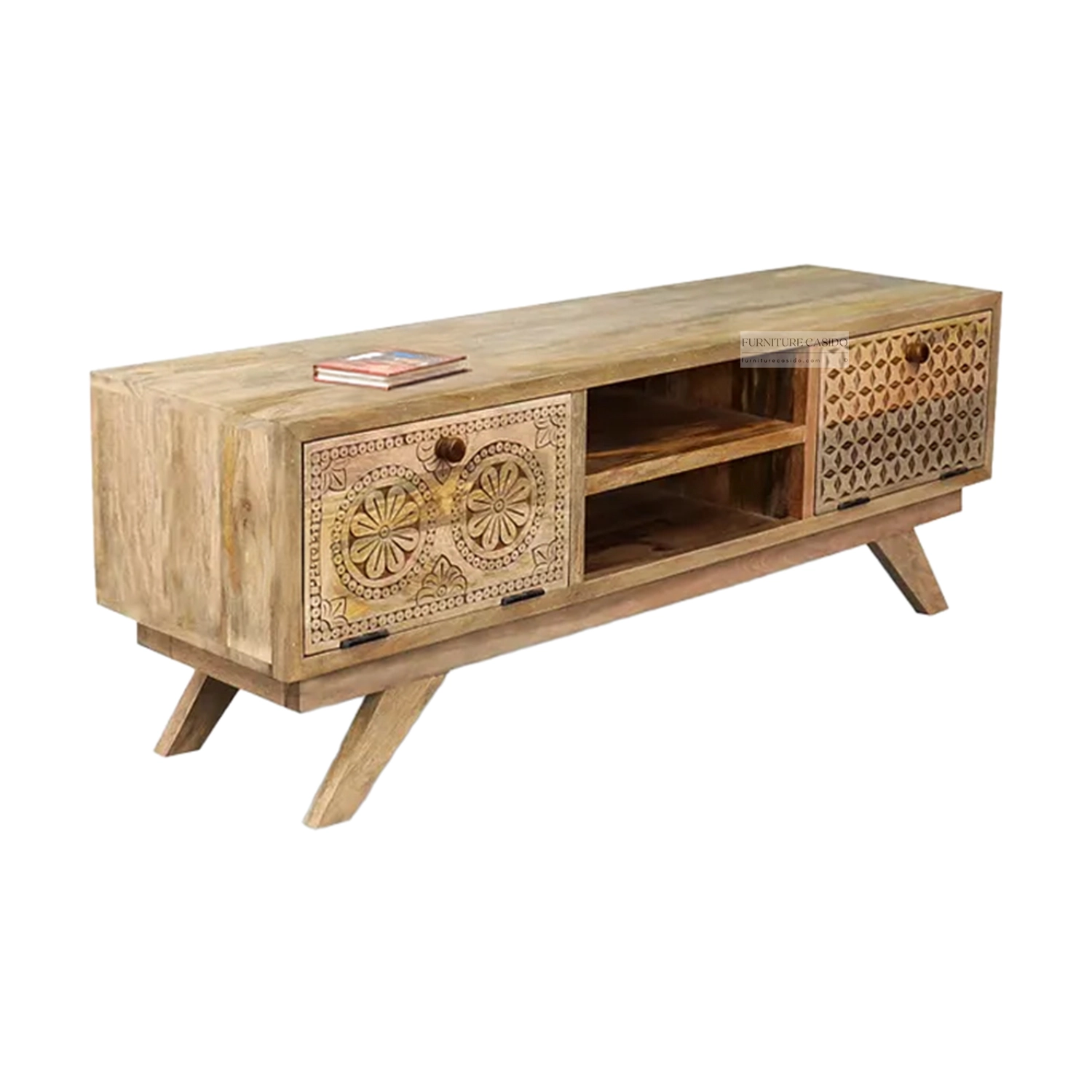 solid wood tv cabinet design tv unit