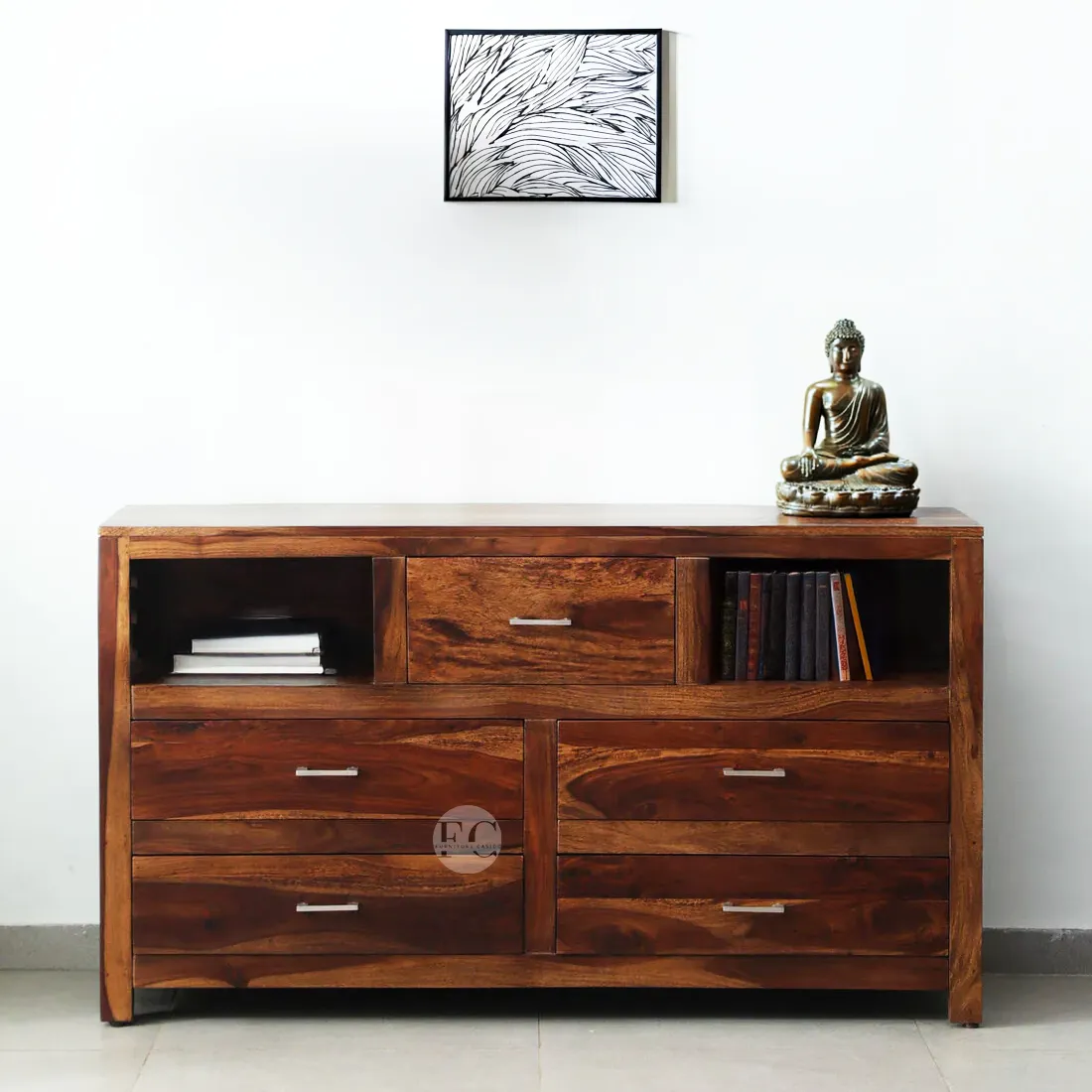 wooden chest of drawer design storage cabinet design with 2 shelves