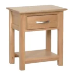 MINIMALIST SOLID WOOD SMALL BEDSIDE TABLE