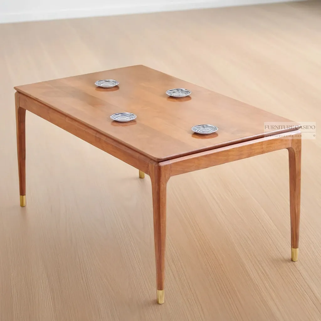 dining table 6 seater wooden
