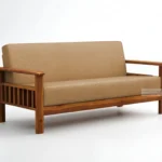 LUZORA SOLID SHEESHAM 3 SEATER WOODEN SOFA