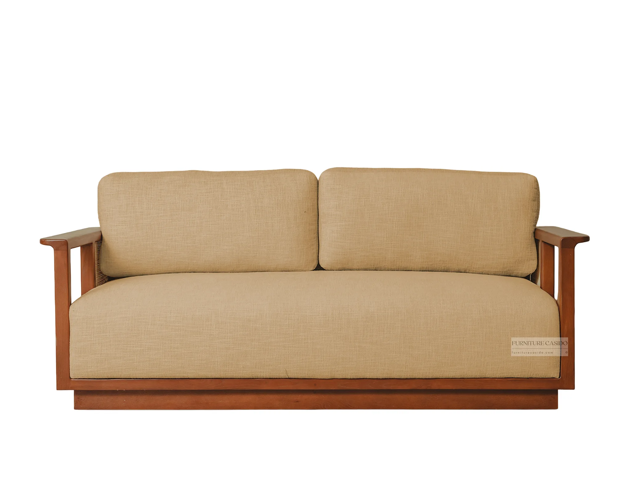 wooden rattan cane sofa set - 4 seater sofa set 2 1 1