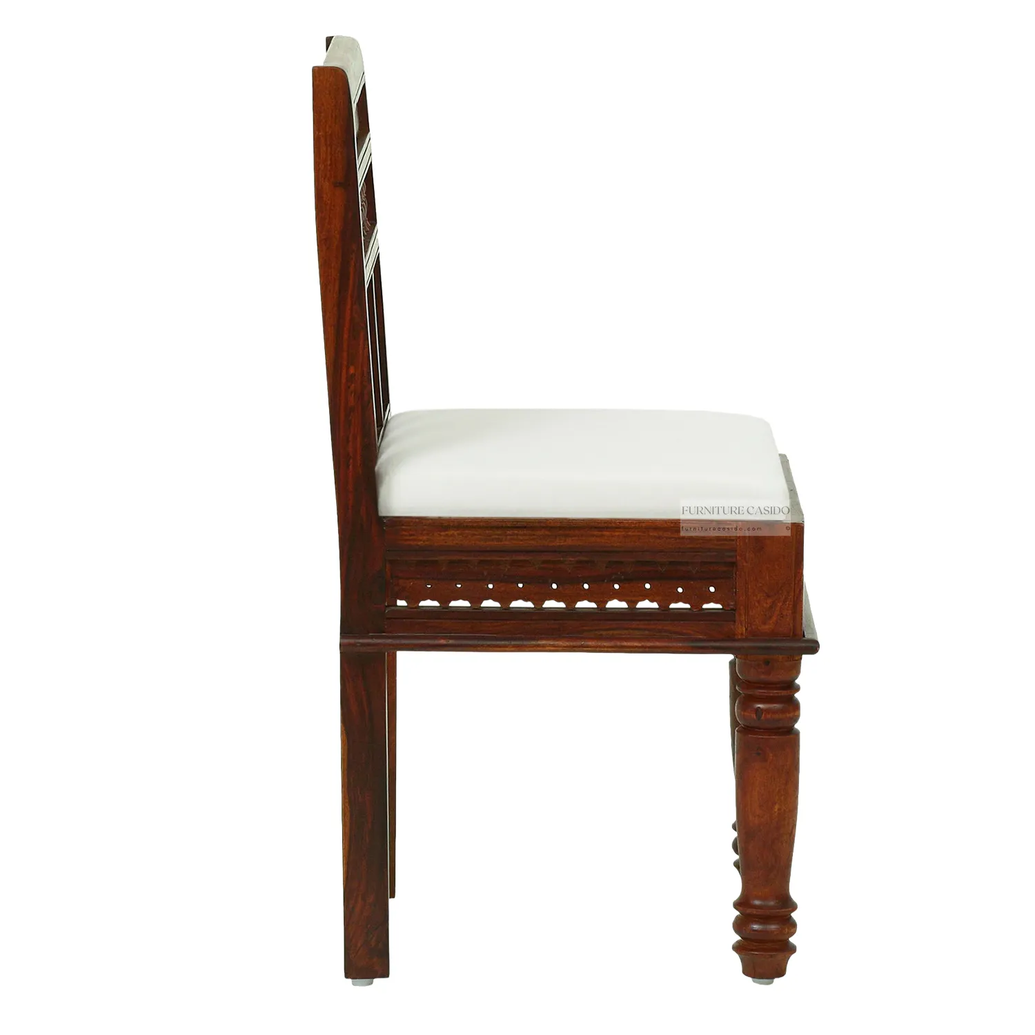 sheesham wood 6 seater dining table with bench