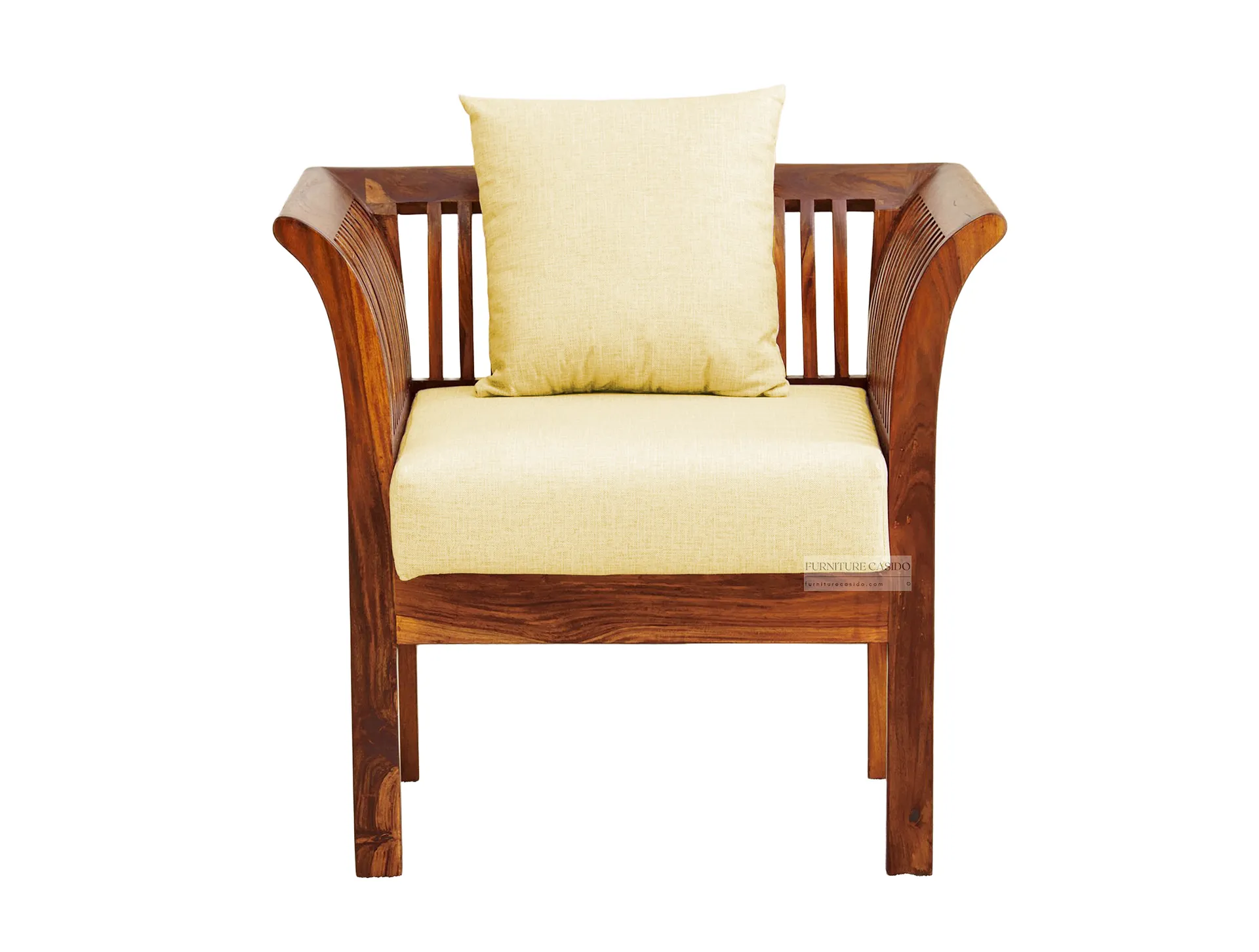 solid sheesham wood 6 seater sofa set - 3 2 1 sofa set