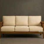 MAJEST SOLID SHEESHAM WOODEN 3 SEATER SOFA DESIGN