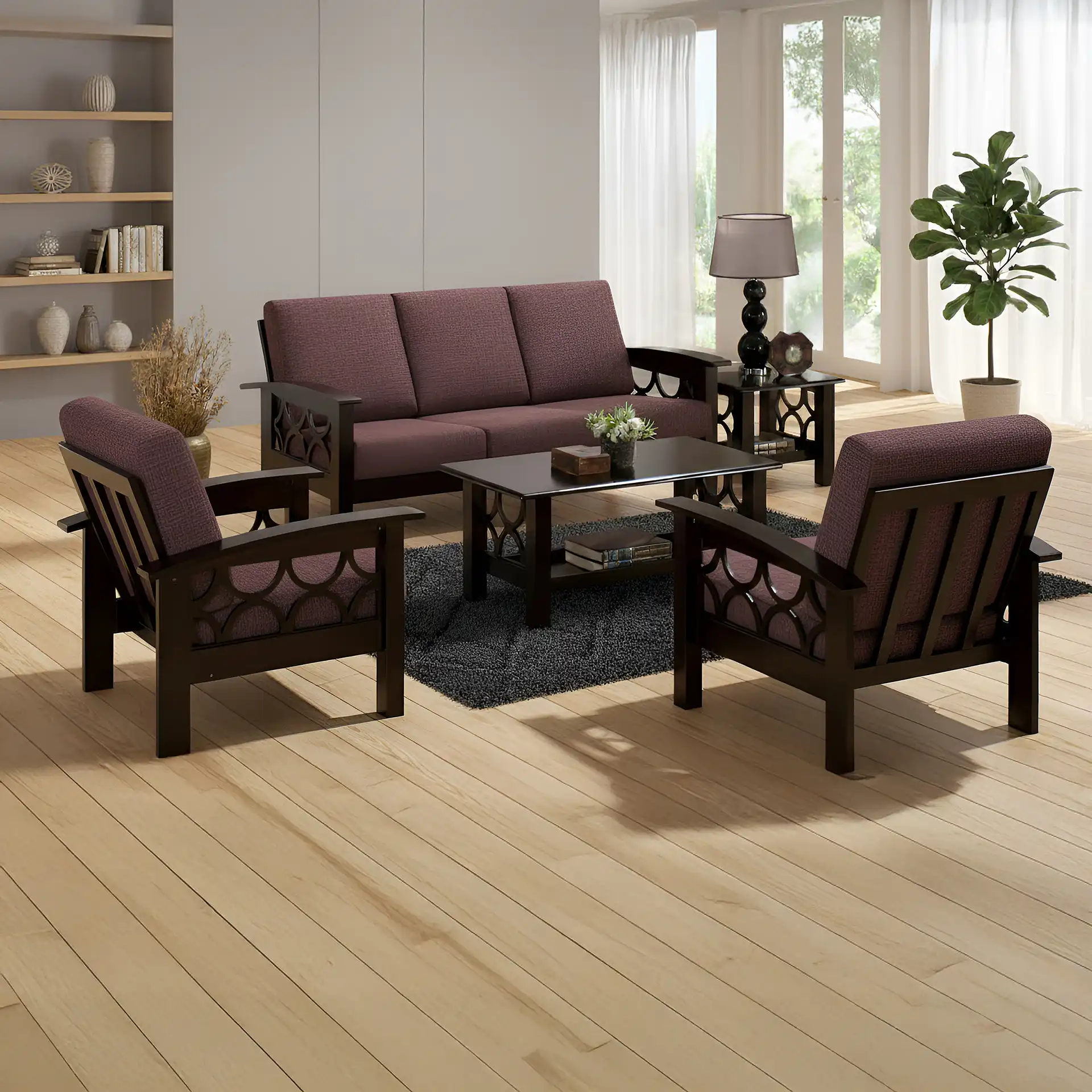 Wooden Sofa Sets