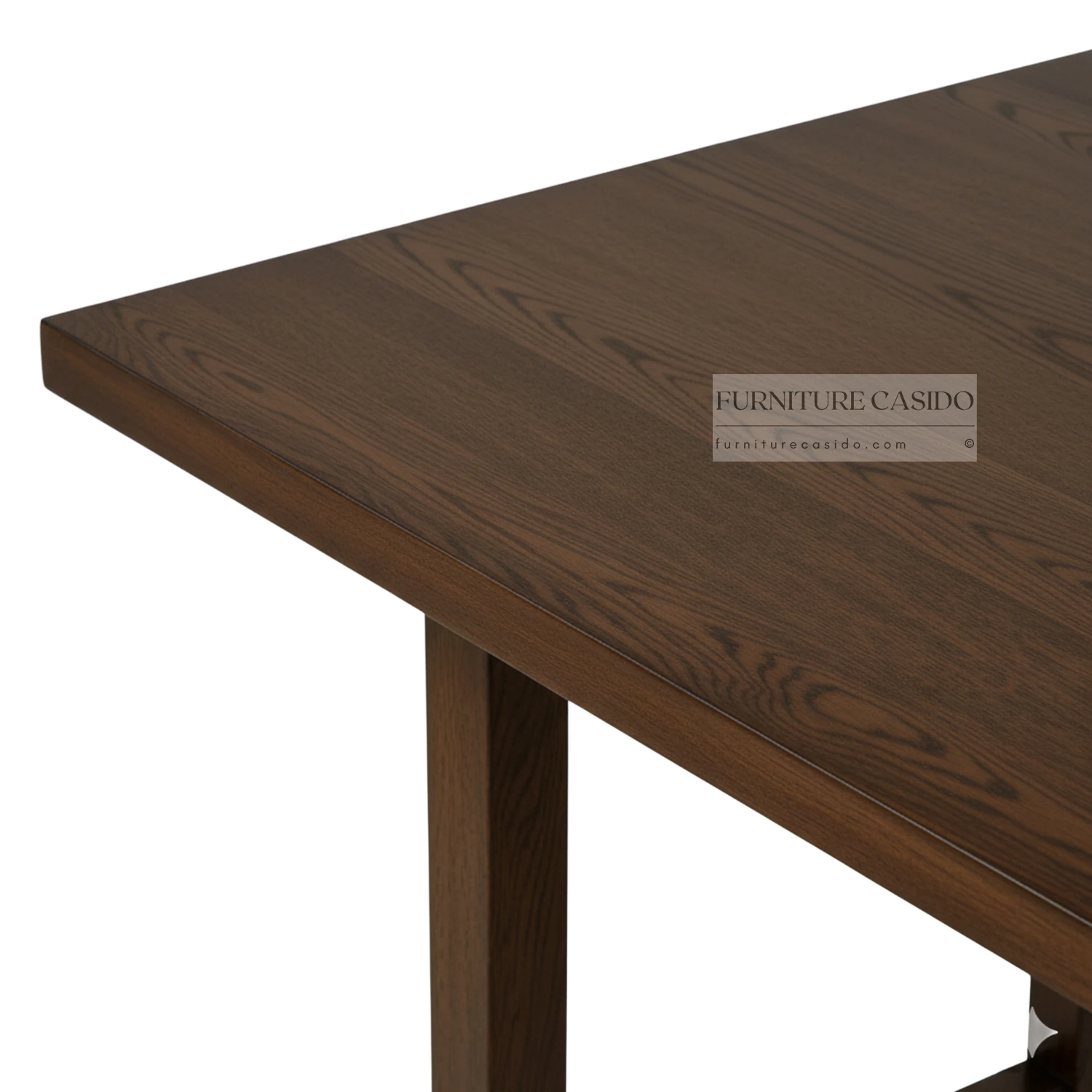 modern dining table set 6 seater + bench set with upholstered chairs