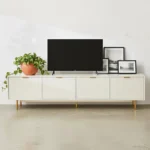 DESIGNER SOLID WOODEN TV CABINET - TV UNIT DESIGN