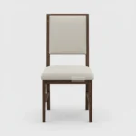 MODERN DINING CHAIR DESIGN WITH CUSHION - SHEESHAM WOOD